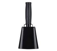 8’’ Steel Cow Bell with Handle, Noise Maker Cowbell, Cheering Loud Hand Call Bell for Sport Events Football Soccer Hockey Baseball Basketball Games Party Concert Graduations School Wedding Farm Ranch