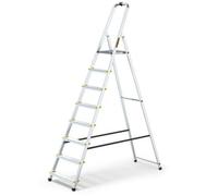 Drabest Aluminium professional ladder steps 8 + hook for free, Multi