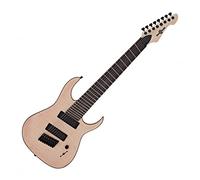 8 String Electric Guitar with Fanned Frets by Gear4music, Natural