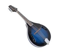 8 String Mandolin A Style Mandolin with Chrome Open Gear Tuners Musical Instrument for Band Individual Performance