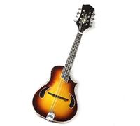 8-String Mandolin Musical Instrument Spruce Body Ebony Fingerboard Mahogany With Flame Maple Venner Mandolin for Student