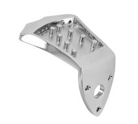 8 String Mandolin Tailpiece, With Belt Buckle and Screws Metal for Arched Mandolins Integrated Casting Design Eliminates Noise