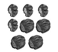 8 Stroller Wheel Protectors, Waterproof Wheel Covers, Stroller Wheel Covers, Tire Protection, Stroller Dustproof Accessories (Black)