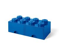 8-Stud Brick Drawer - Blue