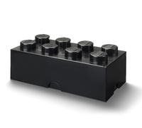 8-Stud Storage Brick - Black
