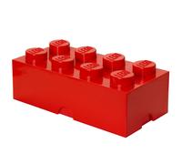 Room Copenhagen - LEGO® Storage Box 8 Knobs, Bright Red - Bright Red