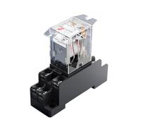 8 Terminal JQX13F Power Relays Electromagnetic Relays with Base for Smarted Homes and Electrical Projects Fast Response Time Intermediate