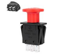 8 Terminals Pto Switch 10 AMP Mower Clutch Switch for Delta 6204 6201 Pto Switchs Compatible Hustler Dixie Chopper Husqvarna Mower Parts Classic RZT Pro Series SZT Pro Series Zee 2 RZT