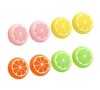 8 thumb grips nin-tendo swi-itch for Swi-itch accessories, swi-itch thumb grip, swi-itch thumb grip in the shape of fruits.