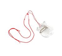 8 Thumb Piano Portable Acrylic Finger Piano Crystal Transparent Kalimba Best Beginner Tool Birthday