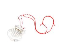 8 Thumb Piano Portable Acrylic Finger Piano Crystal Transparent Kalimba Best Beginner Tool Birthday