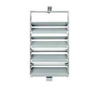 8-Tier Height-Adjustable 360° Rotating Shoe Rack, Space-Saving Vertical Storage Organizer, Multi-Layer Pull-Out Shoe Shelf for Efficient Closet Organization