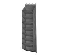 8-Tier Over-the-Door Shoe nizer Foldable Fabric Storage with Deep Pockets Space-Saving Shoe Rack Door-Mounted Shoe Holder for Home and Closet