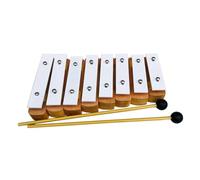 8 Tone Brick Eight Tone Block Intonation Percussion Instrument Knocking Aluminum Plate Carillon For Beginner Students