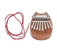 8 Tone Kalimba Mini Thumb Piano Cat Ear Shape Outdoor Leisure Instruments