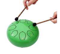 8 Tone Small Steel Tongue Drum Percussions Instrument Handpan Drum Ethereal Drums for Meditations Concert Yoga Metal Handpan Music Gift
