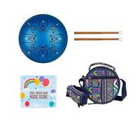 8-Tone Steel Tongue Drum C Key Percussion Instrument Handpan Drum Unique 12 Ethereal Drum For Beginner Kids