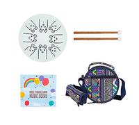 8-Tone Steel Tongue Drum C Key Percussion Instrument Handpan Drum Unique 12 Zodiac Drum For Beginner Kids