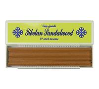 8" Top Grade Tibetan Sandalwood Stick Incense - 100% Natural - J007Tr-r1