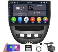 8" Touchscreen Radio for Peugeot 107/Citroen C1/Aygo (2004-2014) - Android 14, Wireless CarPlay, Android Auto, GPS Navigation, 5G WiFi, Bluetooth, FM/AM RDS, USB SWC