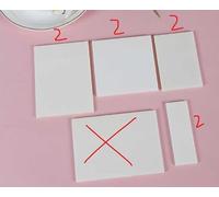 8 Transparent Note Papers and 320 Index Stickers, Multifunctional Office Stationery, Waterproof and Reusable, Suitable for Study Notes and Document Sorting (White).