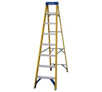 8 Tread Fibreglass Step Ladder - 7160818