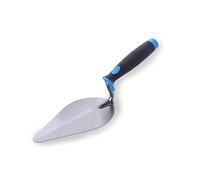 8'' Trowel for Plastering and Bricklaying - Soft Grip Flat Masonry Tool - 8 inch Cement Finishing Bricklayers Trowel