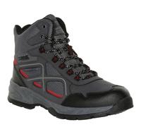 (8 UK, Ash/Rio Red) Regatta Mens Venture ISOTEX Waterproof Outdoor Walking Hiking Mid Rise Boots