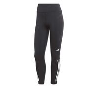 (8 UK, Black) Adidas Womens/Ladies Daily Run 3 Stripes High Rise Leggings
