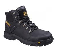CAT Framework S3 Safety Leather Boots Caterpillar Black 8