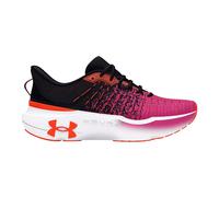 (8 UK, Black/Fire) Under Armour Mens Infinite Elite Running Trainers