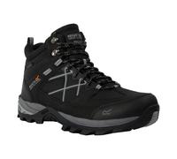 Regatta Mens Samaris III Walking Boots - Black/Graphite Black - 8 UK - Black/Graphite Black - 100% Mixed