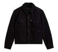 (8 UK, Black) Levis Womens/Ladies Ex-Boyfriend Sherpa Trucker Jacket