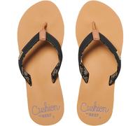 (8 UK, Black) Reef Womens Cushion Sands Beach Pool Summer Slip On Flip Flop Thongs Sandals