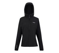 (8 UK, Black) Regatta Womens/Ladies Ossek Soft Shell Jacket