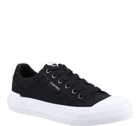 (8 UK, Black) Rocket Dog Womens/Ladies Cheery 12A Canvas Trainers