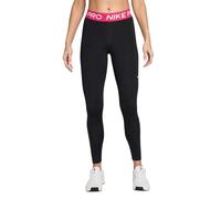(8 UK, Black/Rush) Nike Womens/Ladies Pro Leggings