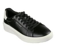 (8 UK, Black) Skechers Mens Court Break Suit Trainers