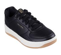 Skechers Women's Sport Court 2.0-core Essentia Sneaker, Black, 8 UK