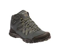 (8 UK, Briar/Lime Punch) Regatta Mens Edgepoint Mid Waterproof Hiking Shoes