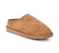 (8 UK, Burnt Tan) Regatta Womens Solace Faux Fur Lined Slipper Mule