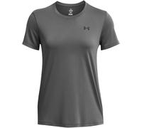 (8 UK, Castle Rock Grey/Black) Under Armour Womens/Ladies Tech T-Shirt