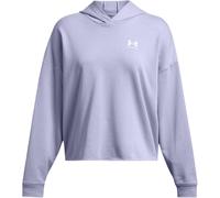 (8 UK, Celestial Grey) Under Armour Womens/Ladies Relaxed Fit Crop Sweatshirt