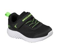 (8 UK Child, Black) Skechers Toddler Bounder Mesh Trainers