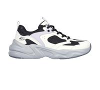 (8 UK Child, Black/White) Skechers Womens/Ladies Bobsbamina Trainers