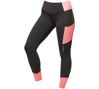 (8 UK, Coral) Dublin Womens/Ladies Power Performance Colour Block Horse Riding Tights