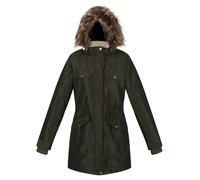 (8 UK, Dark Khaki) Regatta Womens/Ladies Samiyah Insulated Parka