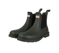 (8 UK, Dark Olive) Hunter Womens/Ladies Commando Chelsea Boots