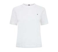 (8 UK, Ecru) Tommy Hilfiger Womens/Ladies Logo Interlock Boxy T-Shirt