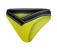 (8 UK, Green) Speedo Womens/Ladies Striped Bikini Bottoms